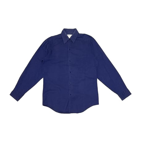 【USED】90's agnès b. homme ROYAL NAVY SHIRT