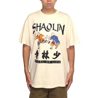 【USED】00's SHAOLIN “Wheel of Life” Kung Fu Graphic T-shirt