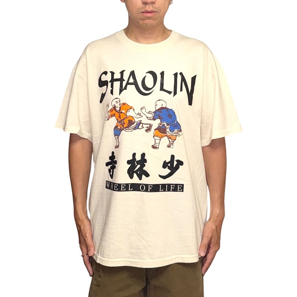 少林寺ツアーtシャツムービー00s古着フルーツタグWHEEL OF LIFE USED】00's SHAOLIN “Wheel of Life” Kung Fu Grap