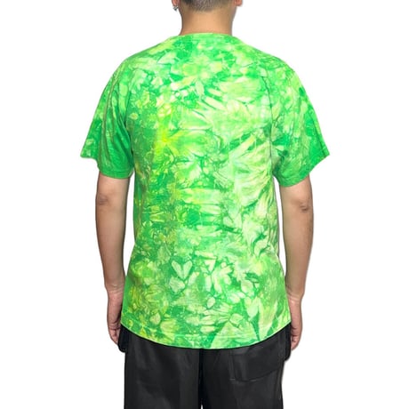 【USED】90's WILD GEAR ACID FROGS TIE-DYE T-SHIRT