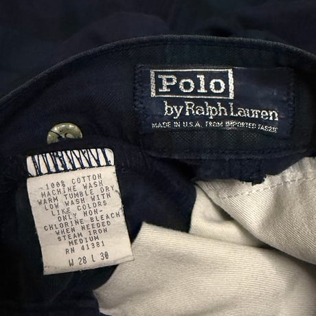 【USED】90's Polo by Ralph Lauren BLACKWATCH TROUSERS