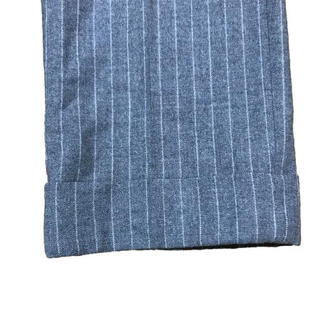 【USED】CALVIN KLEIN PINSTRIPE WOOL SLACKS