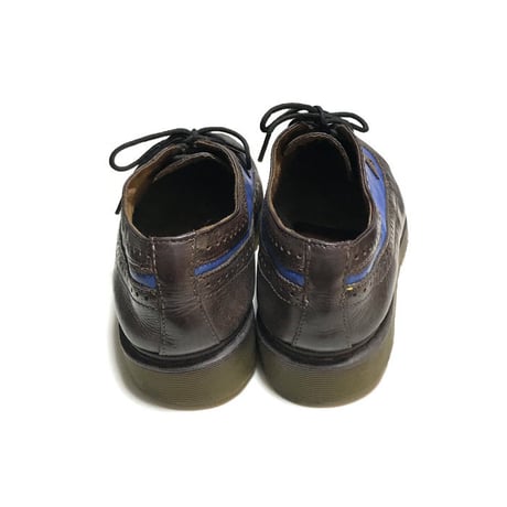 【USED】DR. MARTENS WING TIP SHOES BLUE