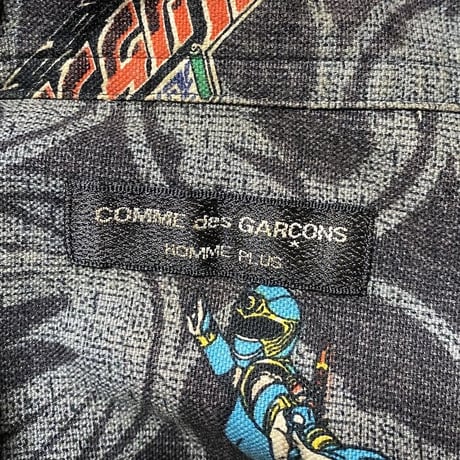 【USED】COMME DES GARÇONS HOMME PLUS NINPUU SENTAI HURRICANEGER S/S SHIRT