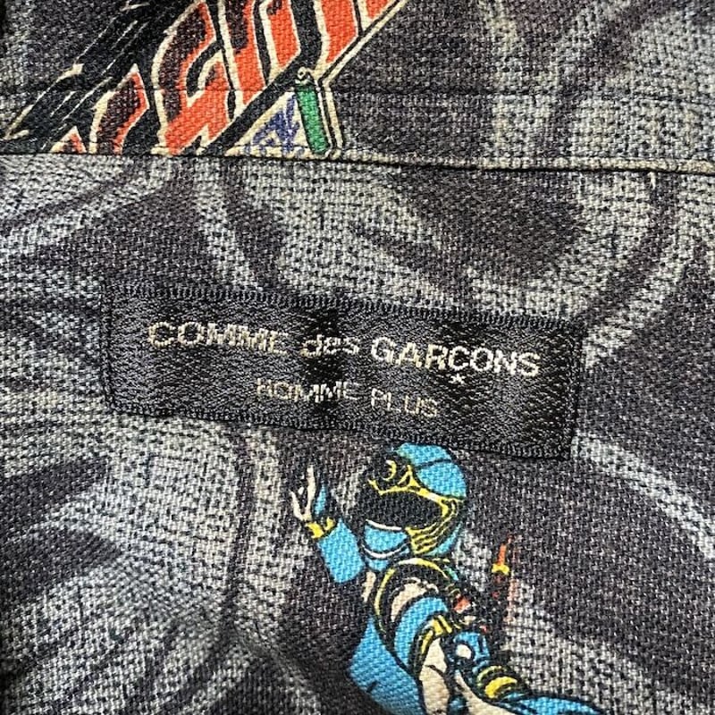 激レア コムデギャルソン シャツ ハリケンジャー コラボ 2002 02 長袖 COMME des GARCONS HOMME PLUS(コムデギャルソンオムプリュス