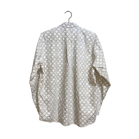 【USED】80'S-90’S OLD STUSSY MONOGRAM SHIRT
