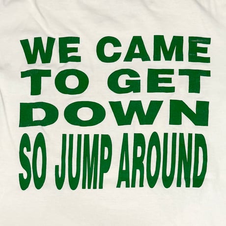 【USED】90's HOUSE of PAIN "JUMP AROUND" T-SHIRT