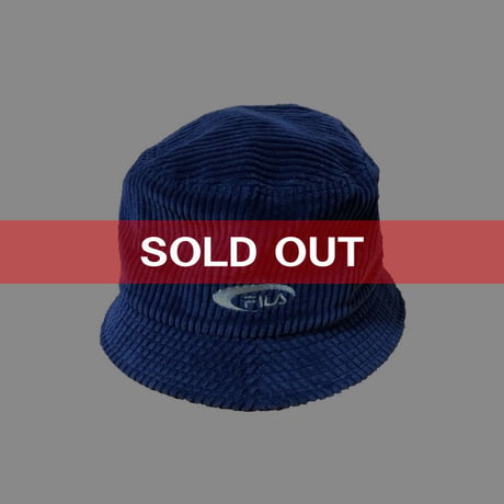 【USED】80'S-90'S FILA CORDUROY HAT
