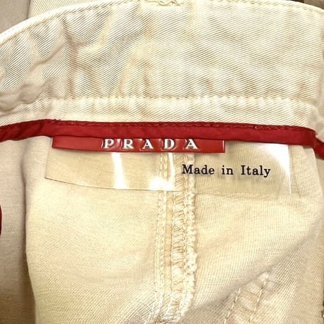 【USED】00'S PRADA SPORT BAKER PANTS