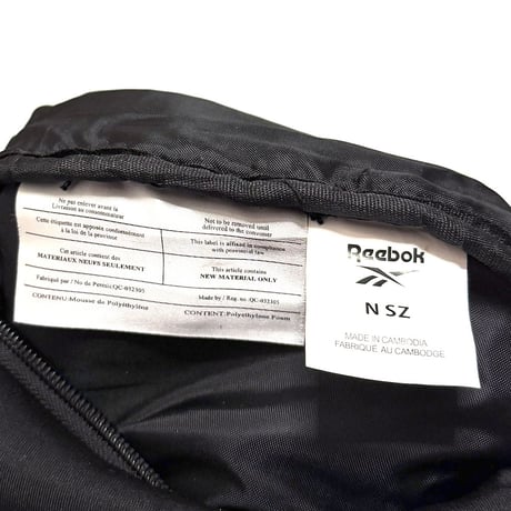 【USED】2010's Reebok N SZ NEOPRENE BUMBAG