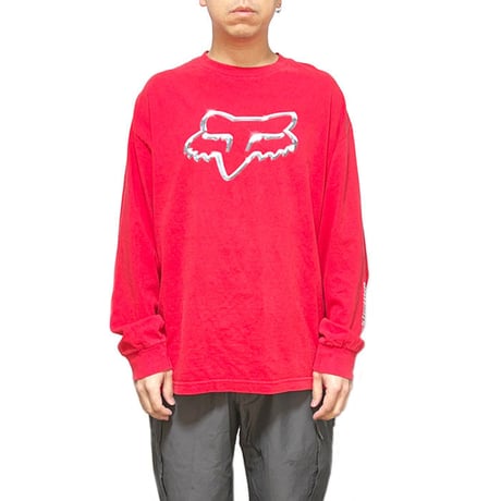 【USED】90'S-00'S FOX RACING INC. L/S T-SHIRT