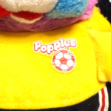 【USED】80's Sports Popples Big Kick STUFFED TOY