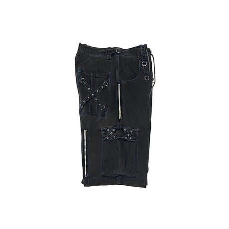 【USED】90's-00's TRIPP nyc BONDAGE BAGGY SHORTS