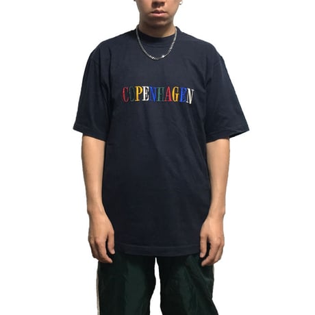 【USED】90'S COPENHAGEN SOUVENIR T-SHIRT