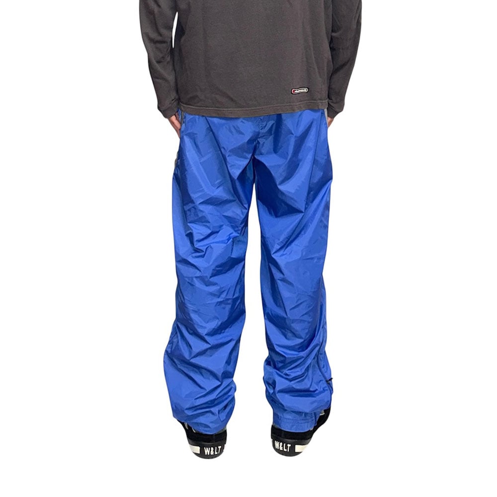 USED】00's UMBRO England Nylon Track Pants Blue