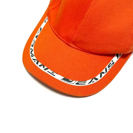 【USED】00's ARMANI JEANS CAP ORANGE