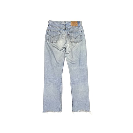 【USED】90's Levi's 501 DAMAGE JEANS MADE IN U.S.A.