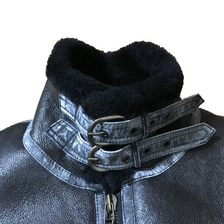 【USED】MOUTON B-3 AVIATOR JACKET BLACK