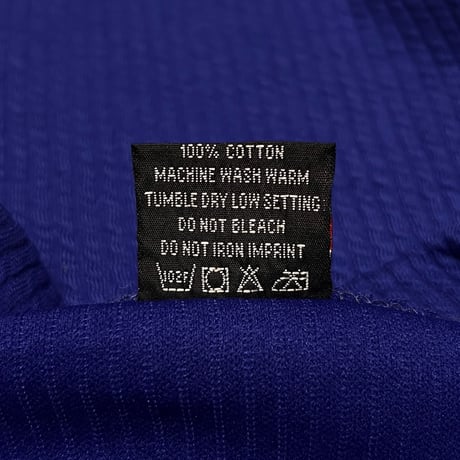 【USED】90's DIESEL OVAL LOGO RIBBED L/S T-SHIRT
