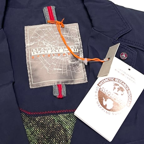 【DEAD STOCK】00's NAPAPIJRI TRAVEL JACKET NAVY