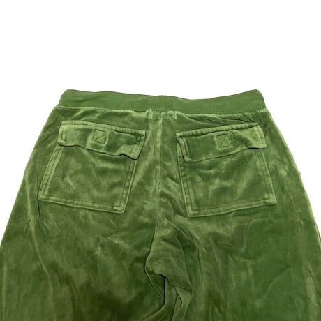【USED】90'S CELLO USA VELOR PANTS GREEN