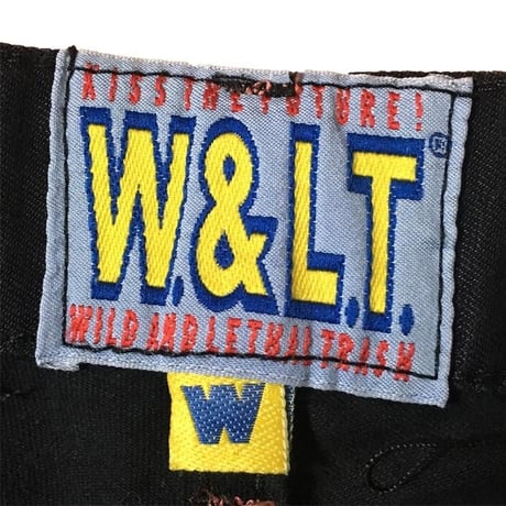 【USED】90'S W&LT STRAIGHT TROUSERS