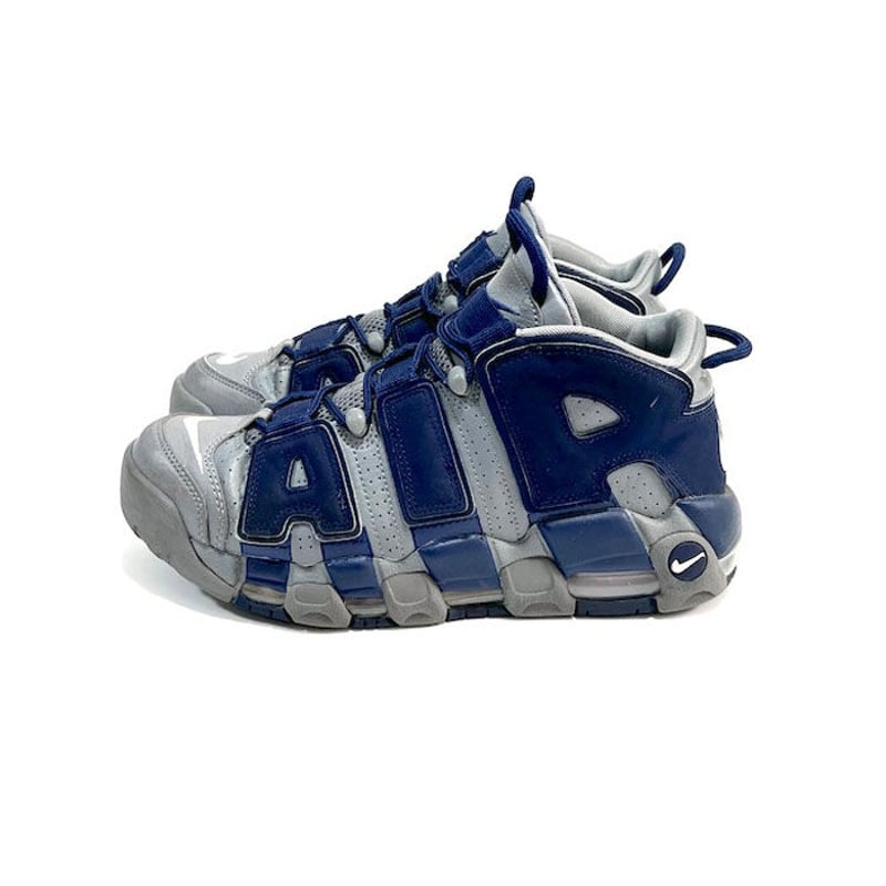 Nike Air More Uptempo 96 グレー/ネイビー NIKE AIR MORE UPTEMPO '96 COOL GREY/WHITE-MIDNIGHT NAVY 21FA