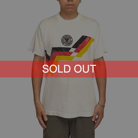 【USED】80's GERMANY NATIONAL FOOTBALL TEAM T-SHIRT