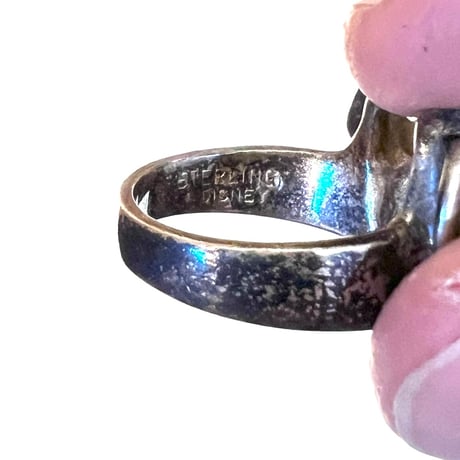 【USED】80's-90's DISNEY MINNIE MOUSE SILVER RING