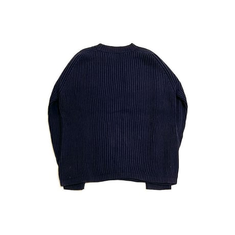 【USED】90'S-00'S J.CREW COTTON RIBBED KNIT SWEATER