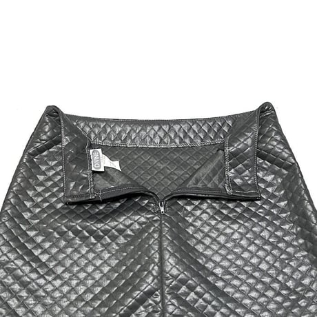 【USED】90'S DIVINE QUILTED MINI SKIRT