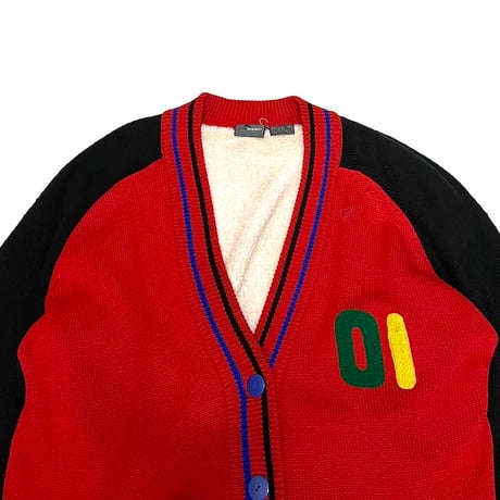【USED】80's Lizwear VARSITY CARDIGAN JACKET