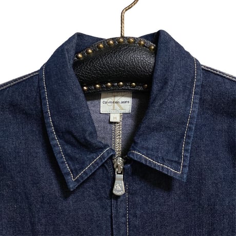 【USED】90'S-00'S CK CALVIN KLEIN JEANS DENIM SHIRT JACKET