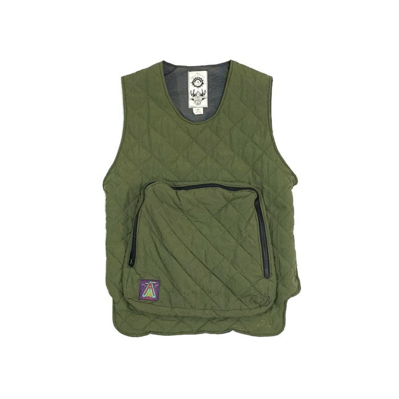 90s anarchic adjustment アナーキックキルティングベスト