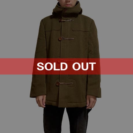 【USED】00'S  MARC JACOBS MELTON WOOL HOODED JACKET