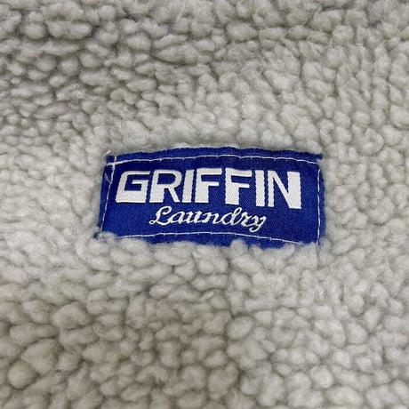 【USED】90'S GRIFFIN LAUNDRY WOOL BOMBER JACKET