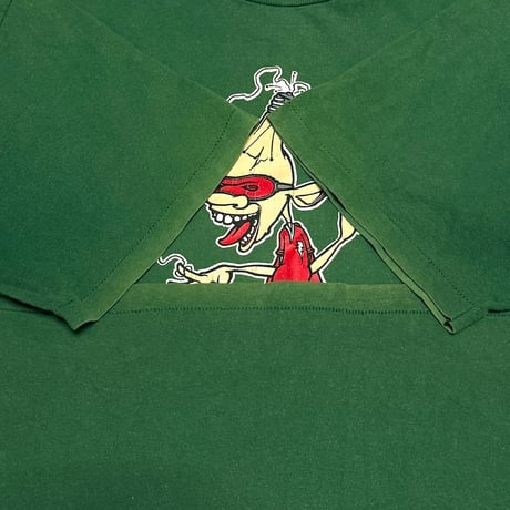 【USED】90's THINK Skateboards Electric Goblin T-shirt