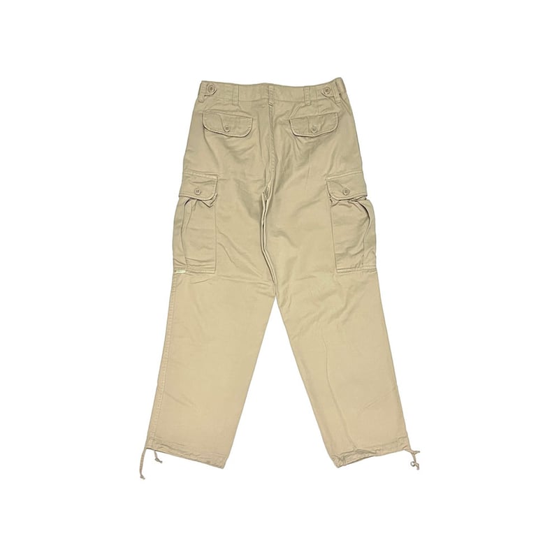 USED】90's STUSSY CARGO PANTS BEIGE MADE IN USA