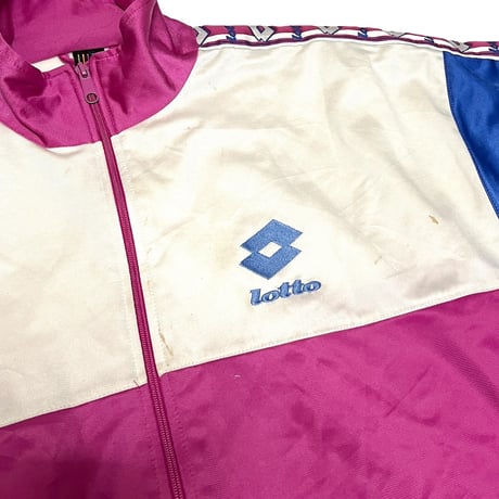 【USED】90's lotto TRACK JACKET PINK