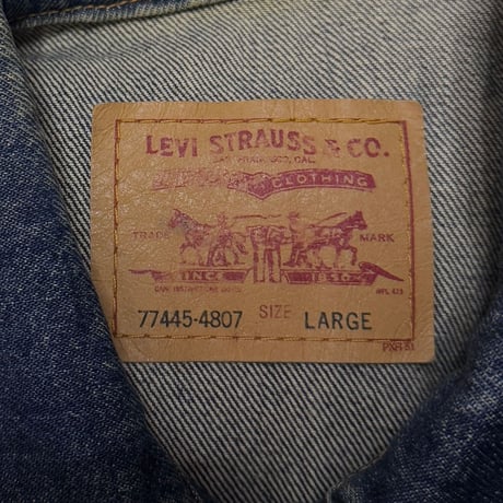 【USED】90's Levi's REVIVAL TYPE2 DENIM JACKET
