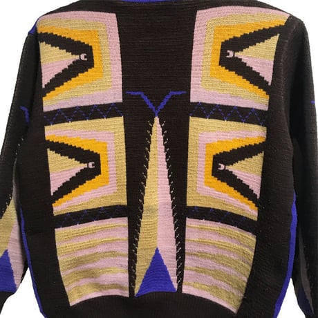 【USED】80'S  WORLDS END "SAVEGE" BOOB-TUBE SWEATER