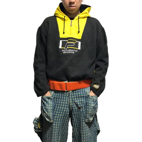 【USED】90'S FILA HYBRID HOODIE