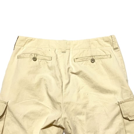 【USED】HELMUT LANG 1999 CARGO TROUSERS LIGHT BEIGE