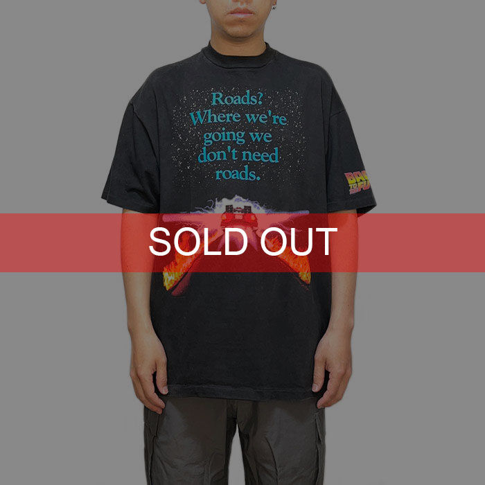 USED】90'S BACK TO THE FUTURE T-SHIRT | KONBINI