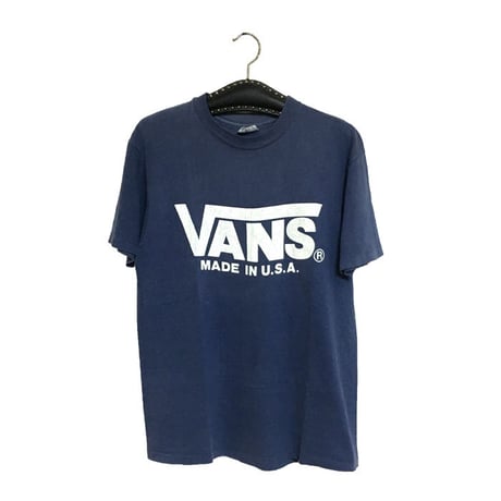 【USED】90'S VANS T-SHIRT MADE IN USA