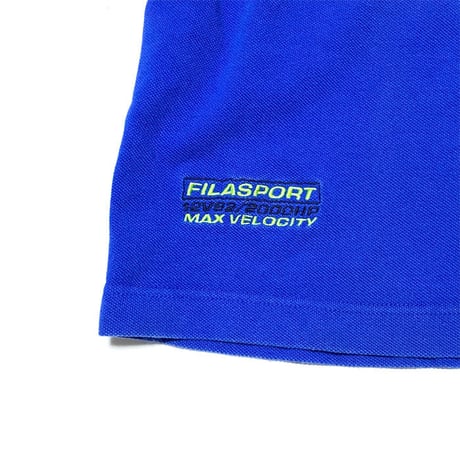 【USED】90'S-00'S FILA SPORT L/S POLO SHIRT