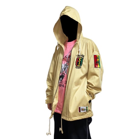 【USED】90'S BOOTLEG STUSSY HOODED JACKET