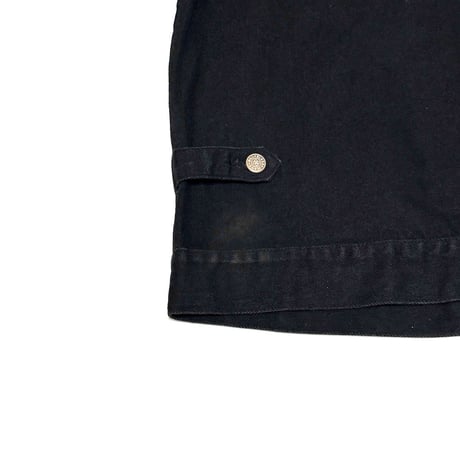 【USED】90's BILLBLASS JEANS BLACK DENIM JACKET