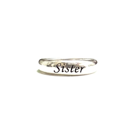 【USED】vintage Sister SILVER RING