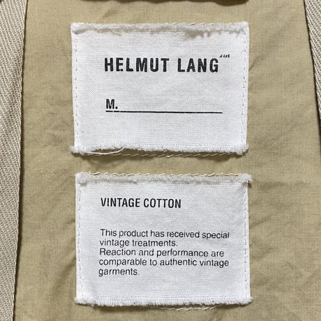 【USED】90'S HELMUT LANG PARACHUTE JACKET WITH CARGO POCKET
